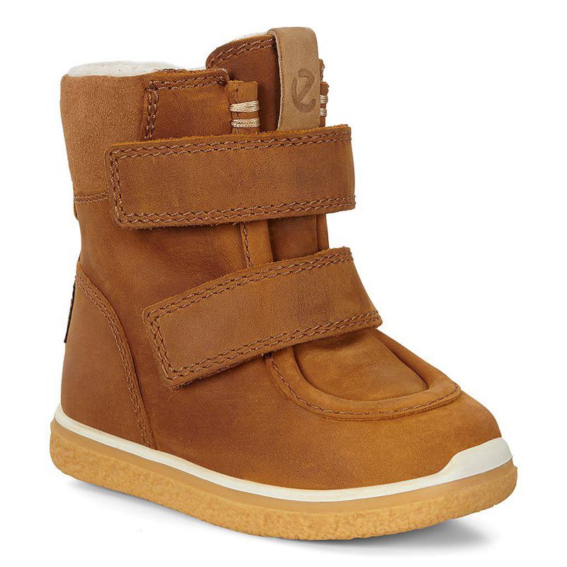 Kids Ecco Crepetray Mini - Boots Brown - India JUDIWB139